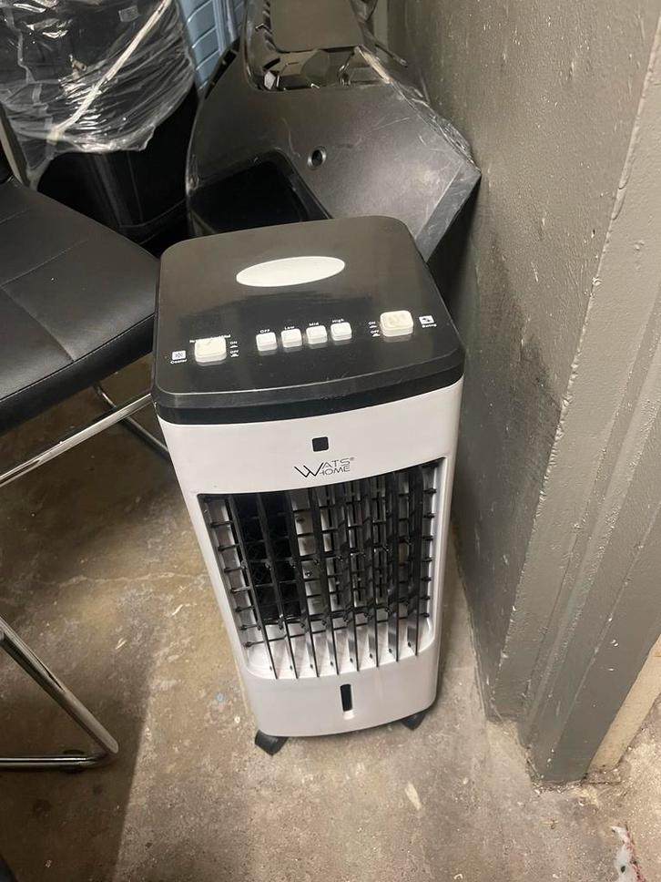 Watts Home Luchtkoeler / Airconditioner met water, Witgoed en Apparatuur, Airco's, Gebruikt, Mobiele airco, Minder dan 60 m³, 3 snelheden of meer