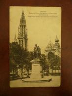 Ansichtkaart Antwerpen - Pieter Paul Rubens en Groenplaats, Ophalen of Verzenden, 1920 tot 1940, Gelopen, Antwerpen