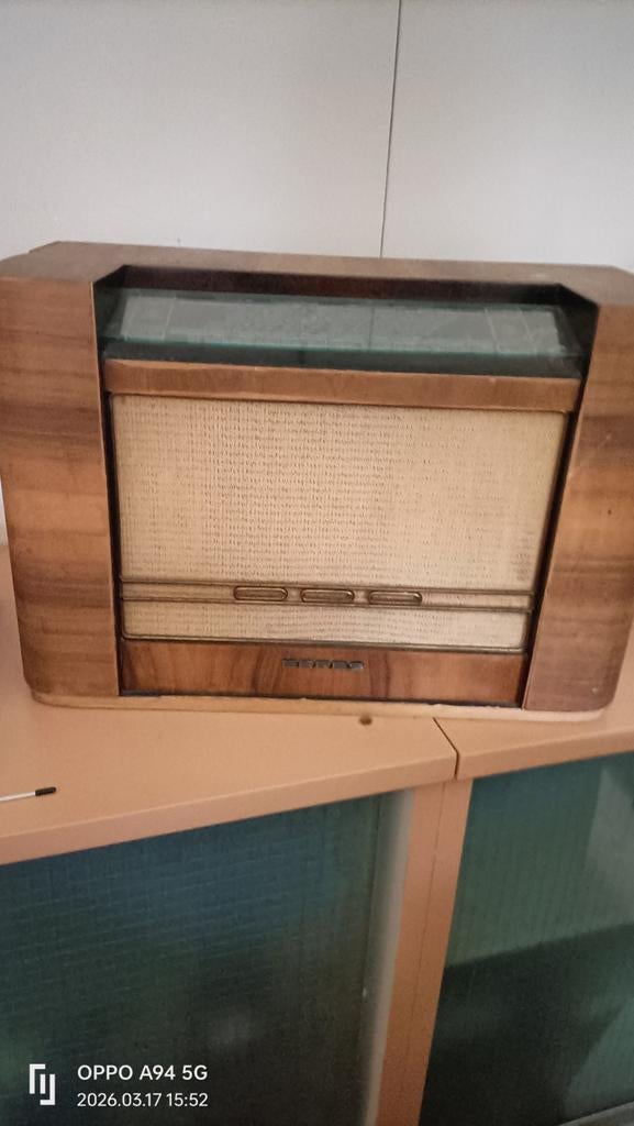 antieke buizenradio, Ophalen