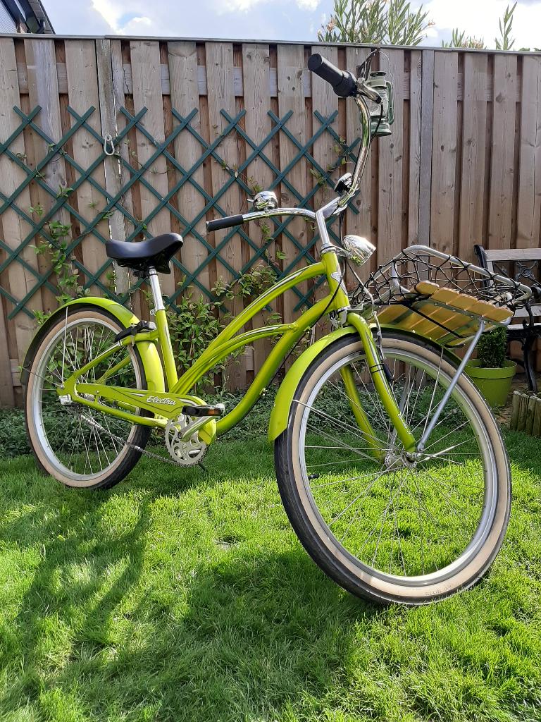 Beachcruiser Electra, Fietsen en Brommers, Fietsen | Cruisers en Lowriders, Ophalen, Gebruikt, Staal, Cruiser
