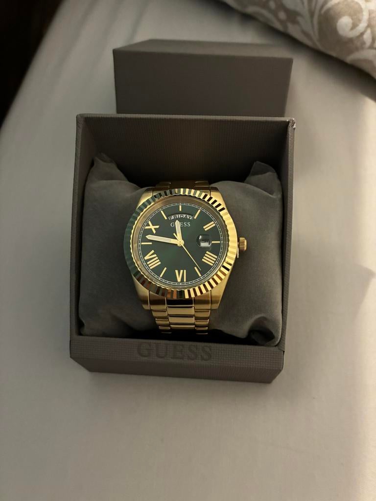 New Guess horloge, Sieraden, Tassen en Uiterlijk, Horloges | Heren, Ophalen of Verzenden, Zo goed als nieuw, Staal, Overige merken