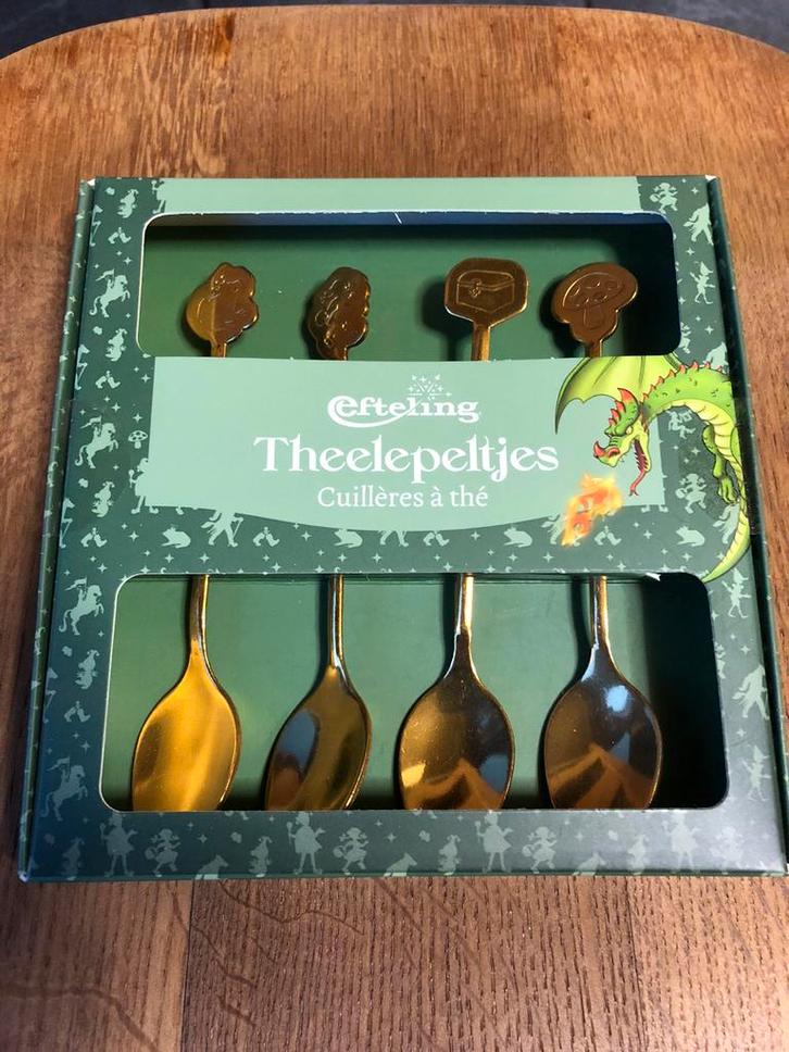 Set efteling theelepels nieuw in ongeopende verpakking, Verzamelen, Efteling, Nieuw, Overige typen, Ophalen