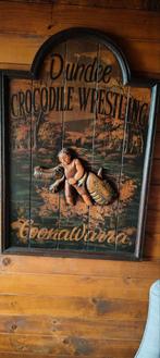 Te koop gesneden houten bord, Ophalen