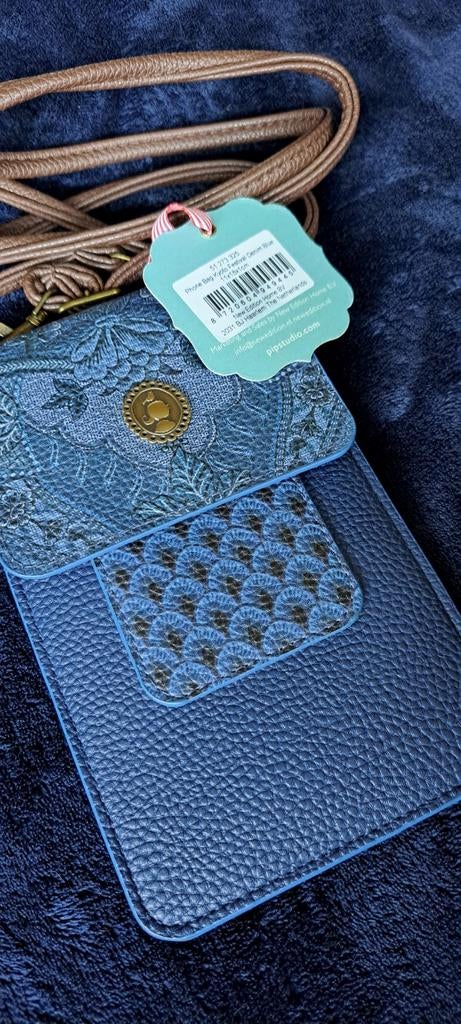 Pip Studio Telefoontasje Blauw - Nieuw met label, Ophalen of Verzenden, Nieuw, Blauw, Overige merken