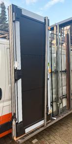 Nieuwe kunststof voordeur + kozijn 227x95 Palisander, Doe-het-zelf en Verbouw, Deuren en Horren, Ophalen, Kunststof, 80 tot 100 cm