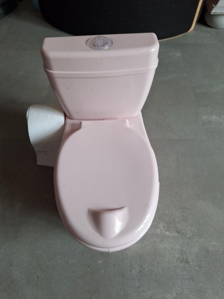 Mini WC Potje met Licht & Geluid - Roze, Kinderen en Baby's, Ophalen of Verzenden