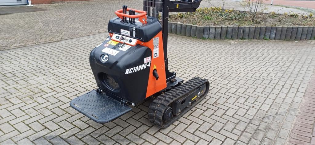 Kubota KC70VHD-4 diesel rupsdumper hoogkieper messersi, Ophalen, Dumper