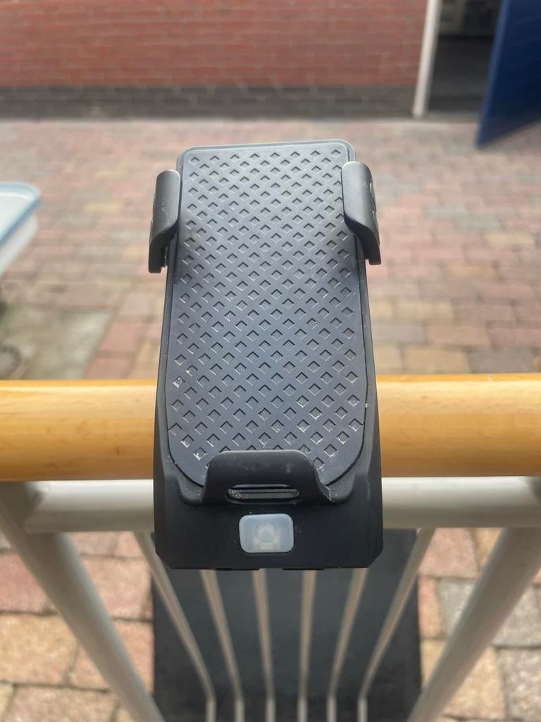 Telefoonhouder met Powerbank (4000 mAh) en LED Verlichting, Ophalen of Verzenden, Nieuw, Fiets