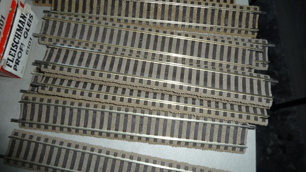 profi 6101, Hobby en Vrije tijd, Modeltreinen | H0, Gebruikt, Gelijkstroom, Fleischmann, Rails
