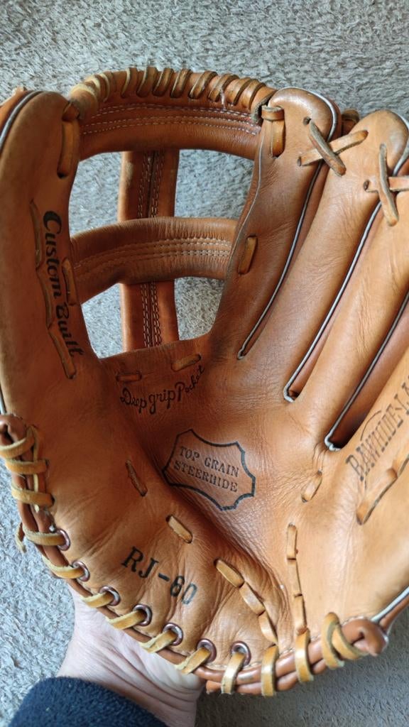 Honkbal / softbalhandschoen,  Kent RJ-80 Top Grain Steerhide, Ophalen of Verzenden, Gebruikt, Honkbal, Handschoen
