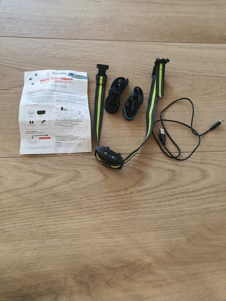 Anti Blafband JC Pets oplaadbaar diervriendelijk, Ophalen of Verzenden