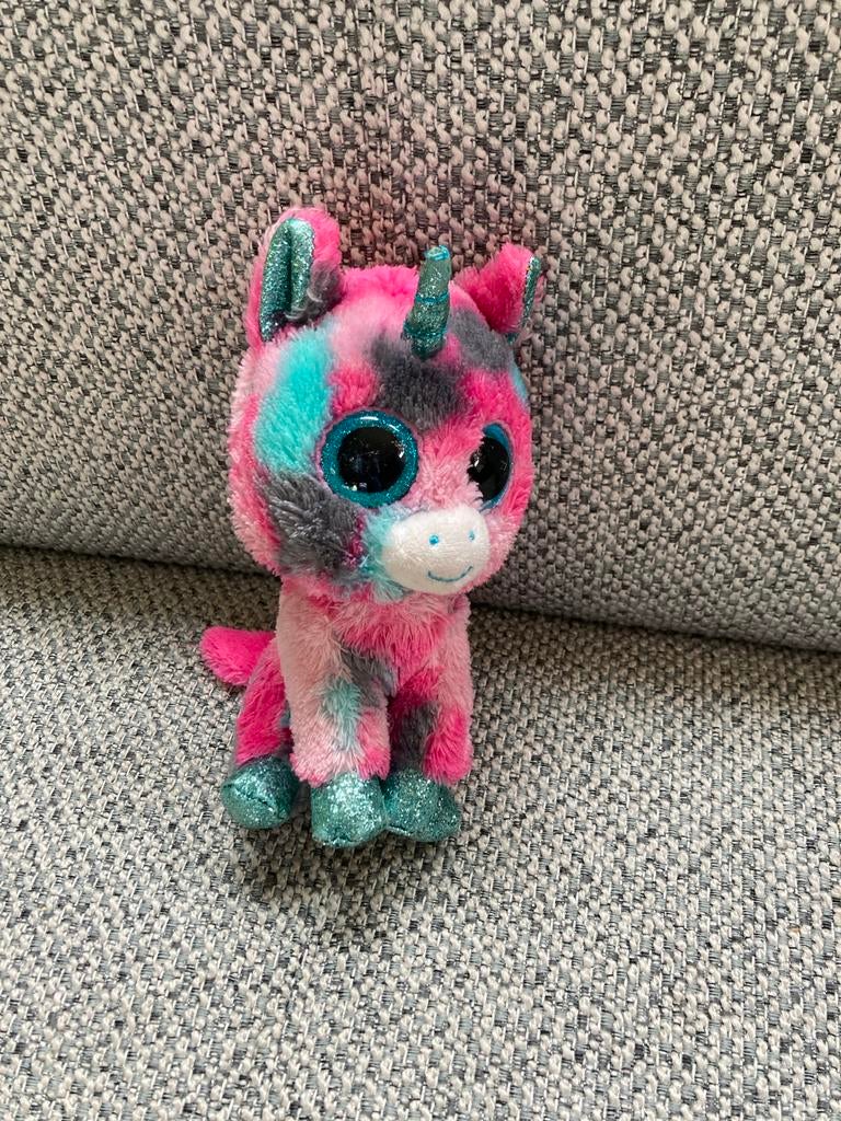 Ty Boo unicorn Eenhoorn Gumball, Gebruikt, Eenhoorn, Ophalen of Verzenden, Meerkleurig