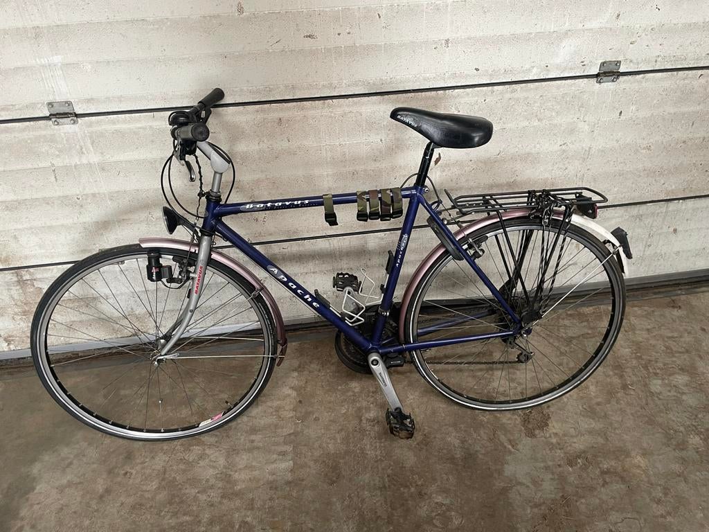 Batavus Apache herenfiets - Gebruikt, Fietsen en Brommers, Fietsen | Heren | Herenfietsen, Gebruikt, Batavus, 57 tot 61 cm, Versnellingen