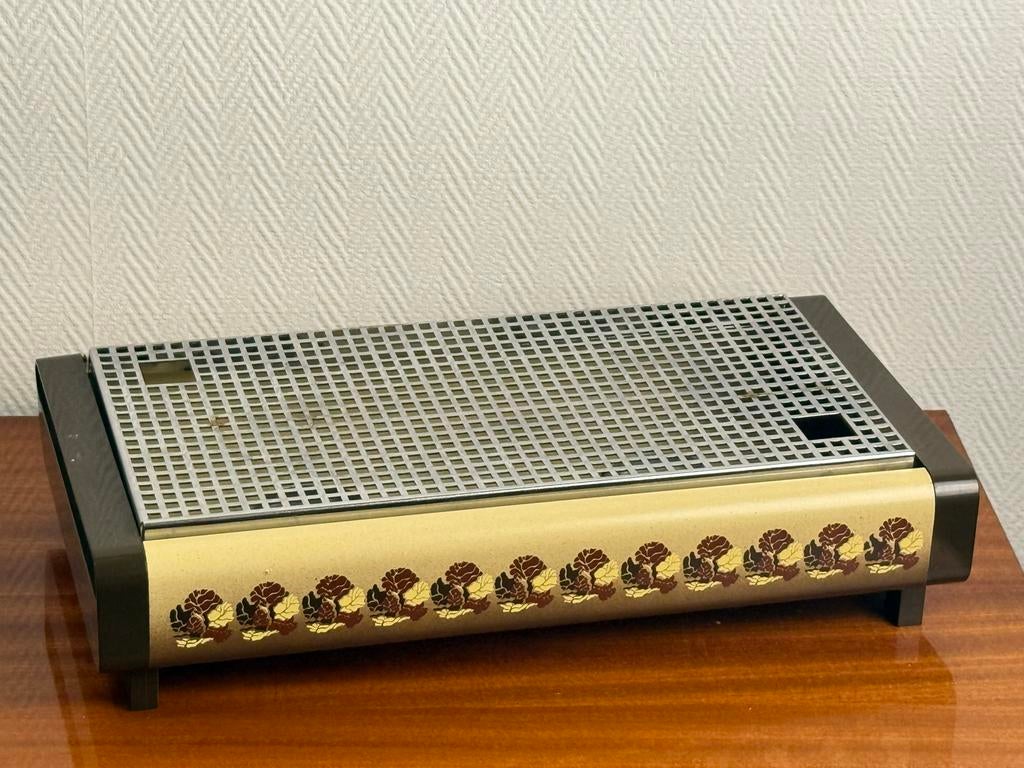 Vintage gourmetstel / rechaud - 2 branders, Witgoed en Apparatuur, Gourmetstellen, Ophalen of Verzenden, Gebruikt, Minder dan 4 personen