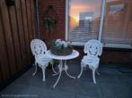 Bistro set, Ophalen of Verzenden, Overige materialen, 2 zitplaatsen