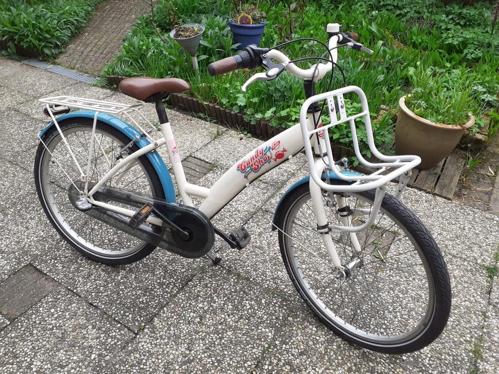 Meisjesfiets, Fietsen en Brommers, Fietsen | Meisjes, Versnellingen, Ophalen, Overige merken, Gebruikt