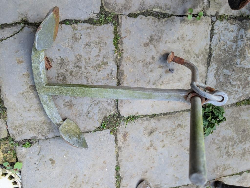 stokanker, Ophalen, Gebruikt, Ankeren en Afmeren, Zeilboot of Motorboot