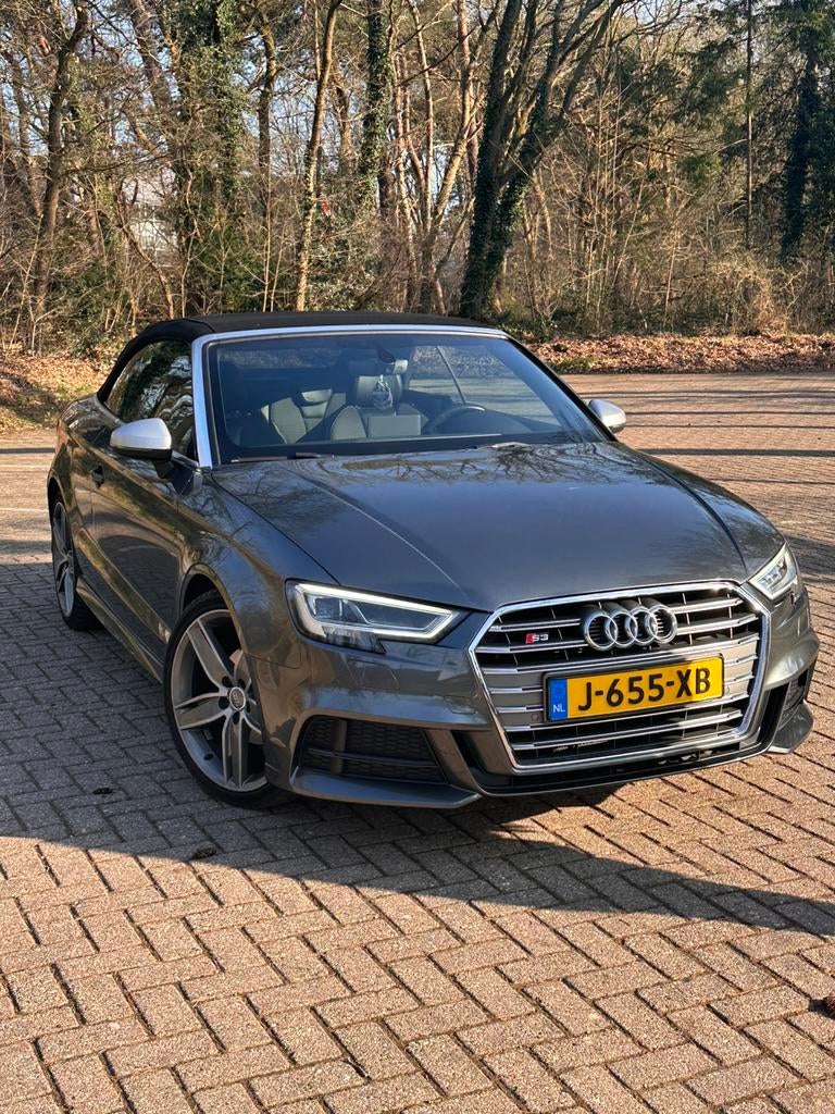 Audi A3 cabriolet 1.5 Tfsi 150pk S-tronic 2017 Grijs, Auto's, Audi, 730 kg, 1498 cc, 1370 kg, 4 cilinders