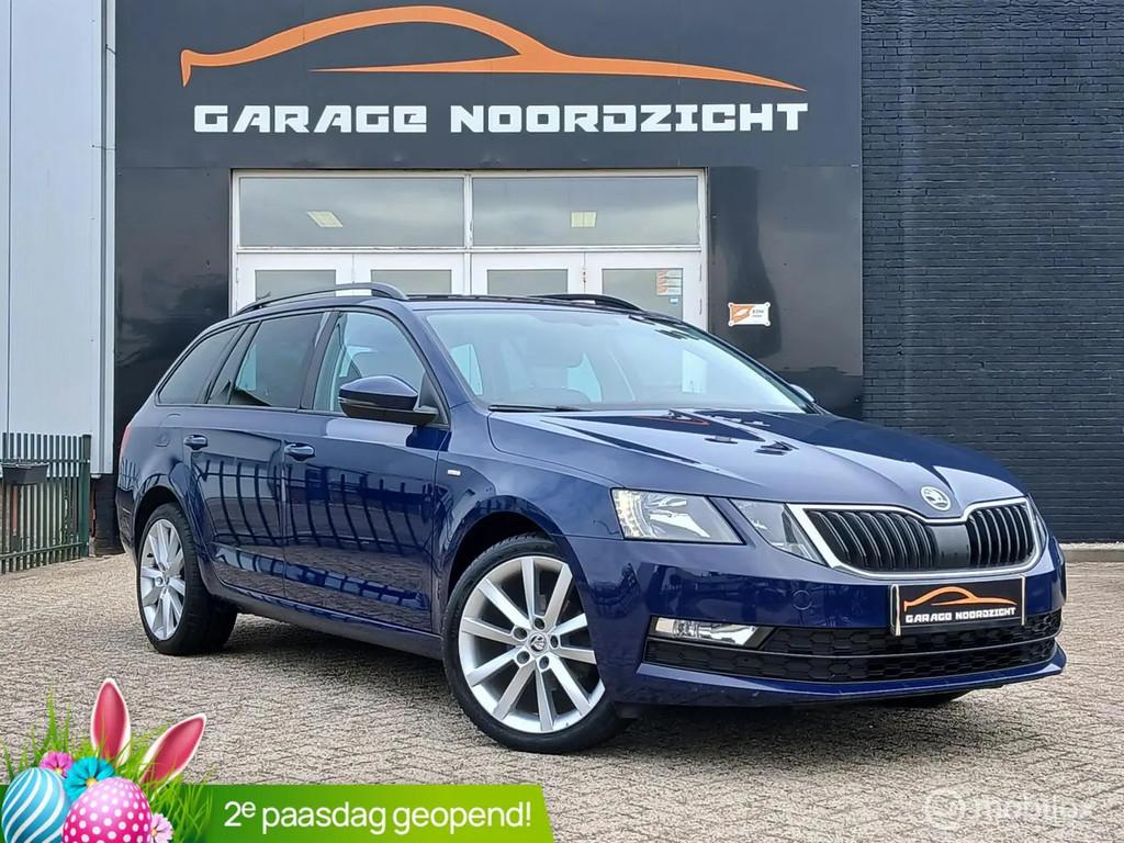 Skoda Octavia Combi 1.6 TDI Greentech Style Bus € 11.950,0, Gebruikt, Euro 6, Blauw, 116 pk