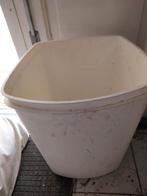 Witte kunststof bakken - 2 stuks, Kunststof, Gebruikt, Minder dan 60 cm, Ophalen of Verzenden