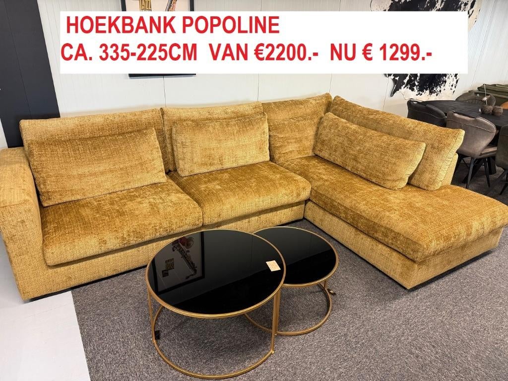 Hoekbanken opruiming bij Chairs@Home...sla nu je slag....., Hoekbank, Nieuw, 75 tot 100 cm, Ophalen of Verzenden