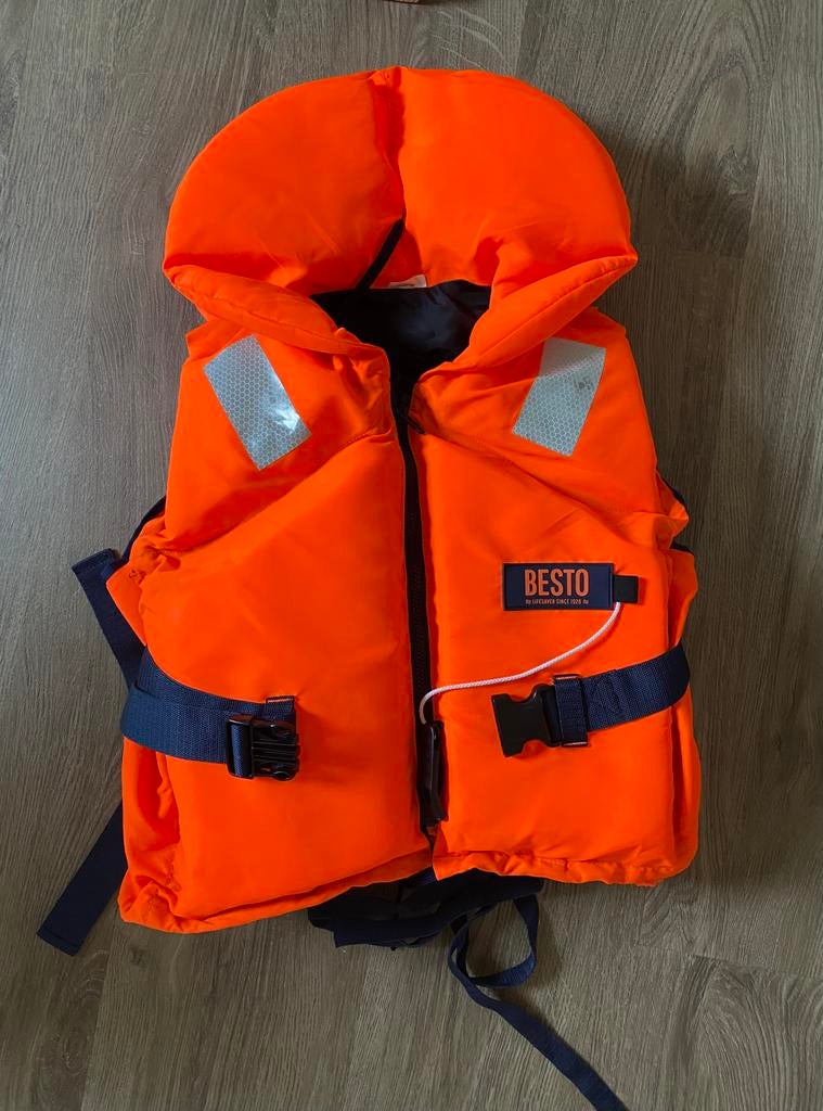 Zwemvesten kinderen/tieners (40-60 kg), Watersport en Boten, Ophalen, Zo goed als nieuw, Kind, Reddingsvest of Zwemvest