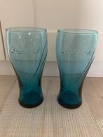 2x Coca cola glazen, Ophalen of Verzenden, Zo goed als nieuw, Frisdrankglas