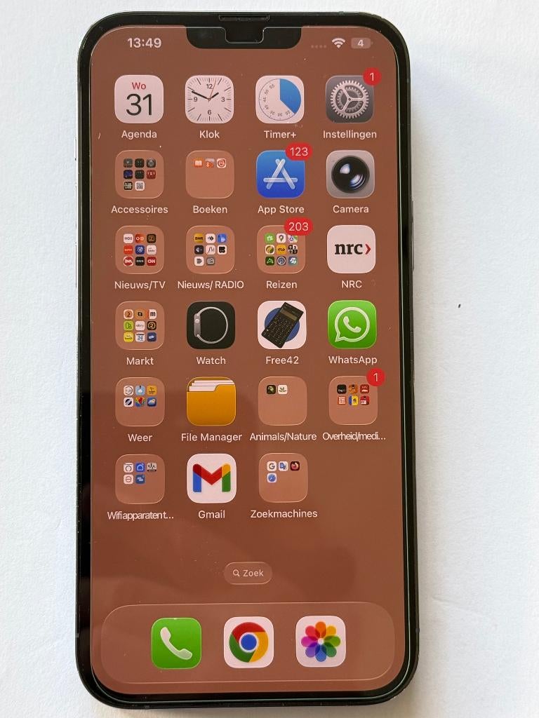 iphone 13 pro max 256 GB, 256 GB, Blauw, Ophalen of Verzenden, Zonder abonnement