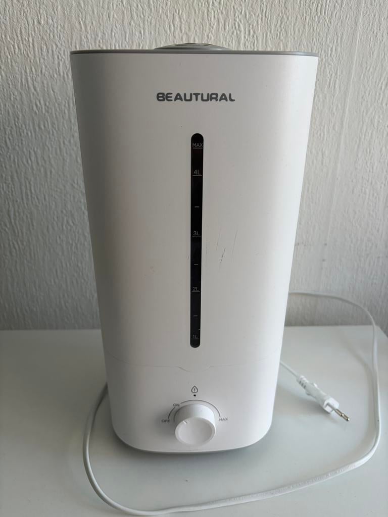 BEAUTURAL 4.5L Luchtbevochtiger - Stil & Auto-stop, Ophalen, Zo goed als nieuw, Luchtbevochtiger