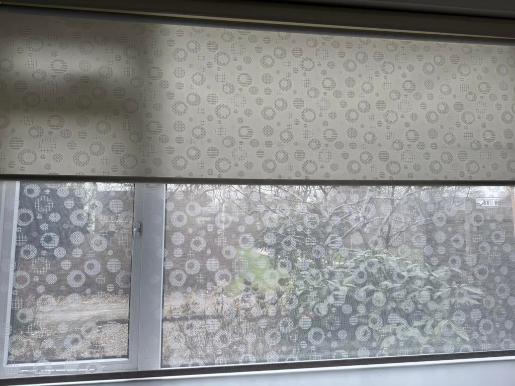 Op maat gemaakt  2 Rol gordijnen, Ophalen of Verzenden, Zo goed als nieuw, 200 cm of meer