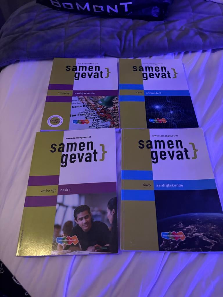Samengevat boeken Havo & VMBO (Aardrijkskunde, Wiskunde B, N, Ophalen of Verzenden, Zo goed als nieuw, HAVO, Aardrijkskunde