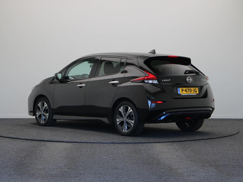 Nissan LEAF N-Connecta 40 kWh | Navigatie | Stoel & Stuurver, Auto's, Nissan, Gebruikt, 150 pk, Zwart, Origineel Nederlands