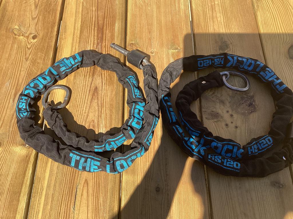 AXA fiets sloten., Ophalen of Verzenden, Gebruikt, Ringslot