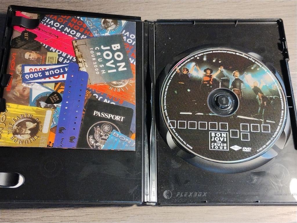Bon Jovi - The Crush Tour [DVD], Alle leeftijden, Ophalen of Verzenden, Zo goed als nieuw