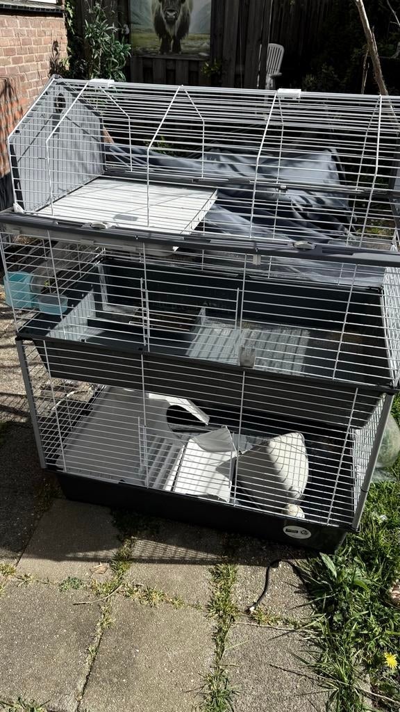 Konijnenhok 3 laags binnen, Hok, Ophalen, Minder dan 60 cm, 110 cm of meer
