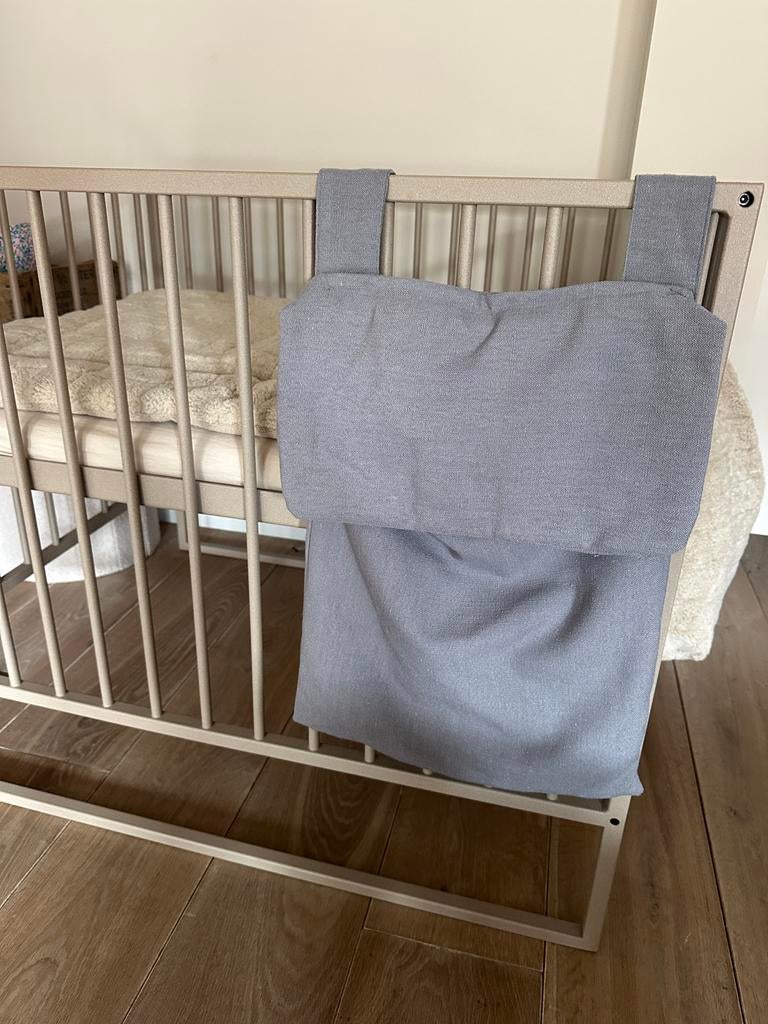 Box zak handgemaakt antraciet grijs, Ophalen of Verzenden, Gebruikt, Overige typen