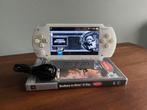 PSP-1004 Ceramic White met 25 spellen, Met games, Wit, Ophalen of Verzenden, Zo goed als nieuw