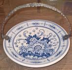 Handbeschilderde schaal 'Aurora Workum' Delfts blauw, Ophalen