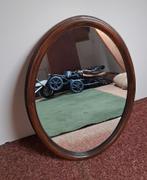 Klassieke spiegel, Ophalen, Ovaal, Minder dan 50 cm, Minder dan 100 cm