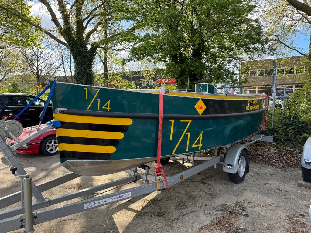 Aluminium sloep, Watersport en Boten, Gebruikt, Aluminium, Ophalen of Verzenden, Minder dan 10 pk