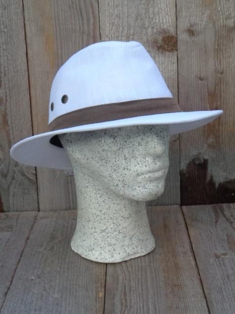 Hatland Headwear witte hoed UPF50+ maten M, L, XL, Haven 49, Hoed, Geasluis@planet.nl, Nieuw