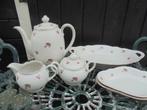 Koffie/Ontbijt delen servies Bavaria W met roze roosjes, Ophalen of Verzenden