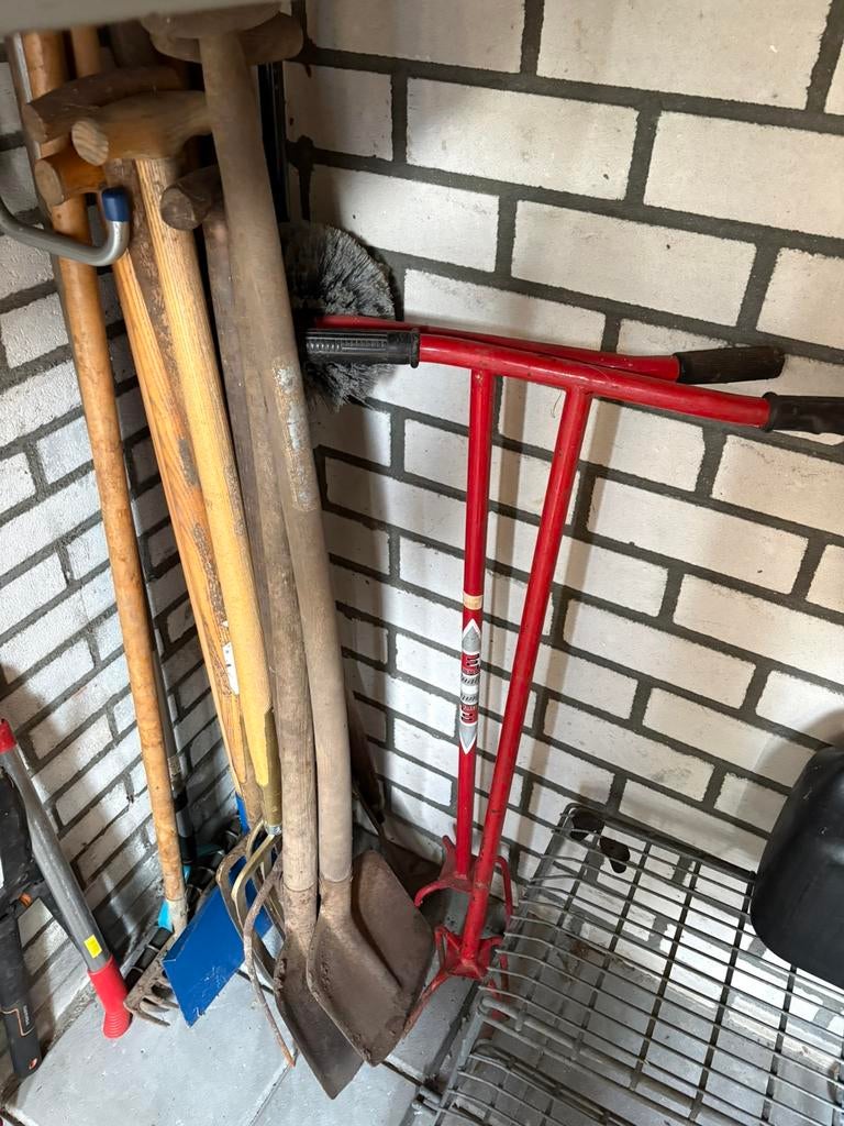 Grondwoeler tuinklauw, Doe-het-zelf en Verbouw, Steigers, Ophalen, Zo goed als nieuw, Overige typen, 5 meter of hoger