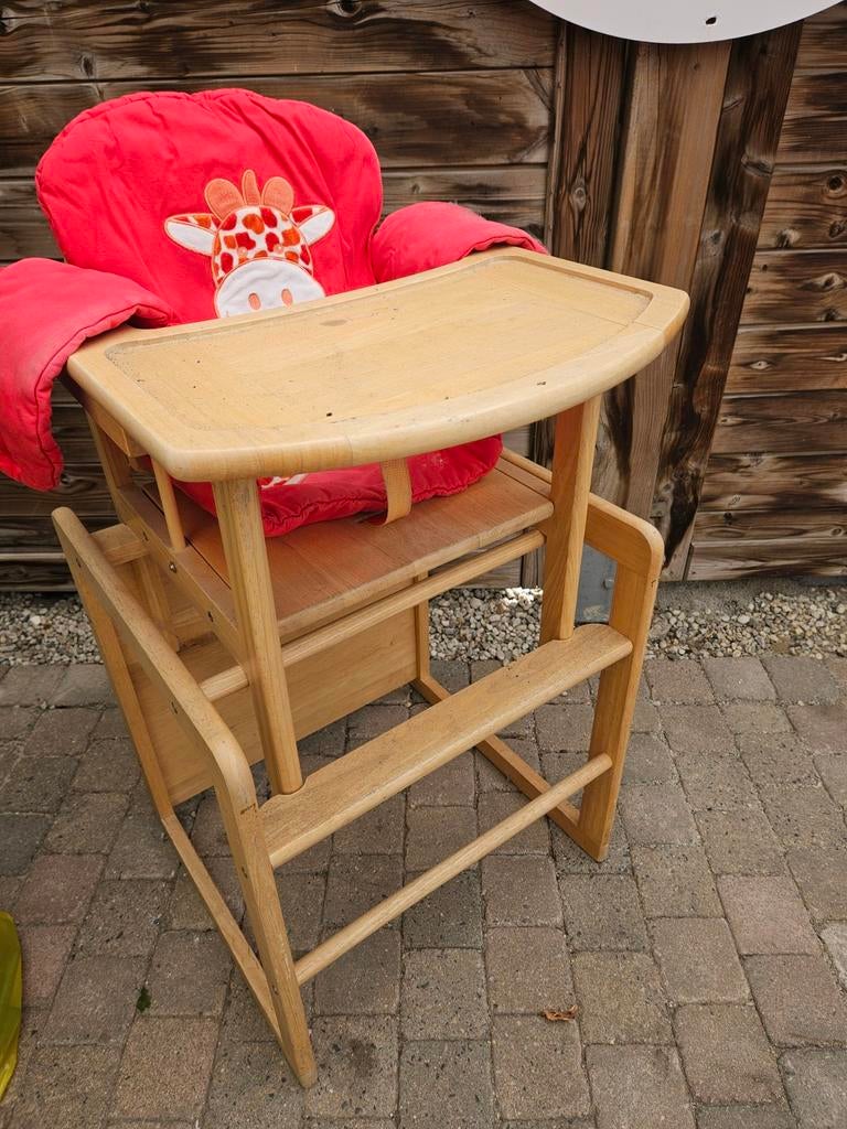Kinderstoel met tafeltje voor buiten, Kinderen en Baby's, Kinderstoelen, Ophalen