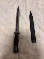 Mooie Duitse wo2 k98 bajonet ongeslepen, Verzamelen, Ophalen of Verzenden, Duitsland, Mes of Dolk