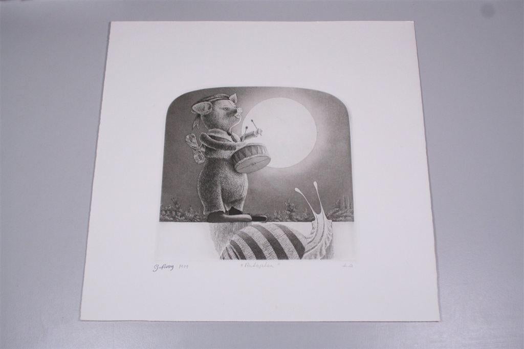 Zeldzame Luxe Editie + Ets — Gerard van Rooy, Etser, Ophalen of Verzenden, Zo goed als nieuw