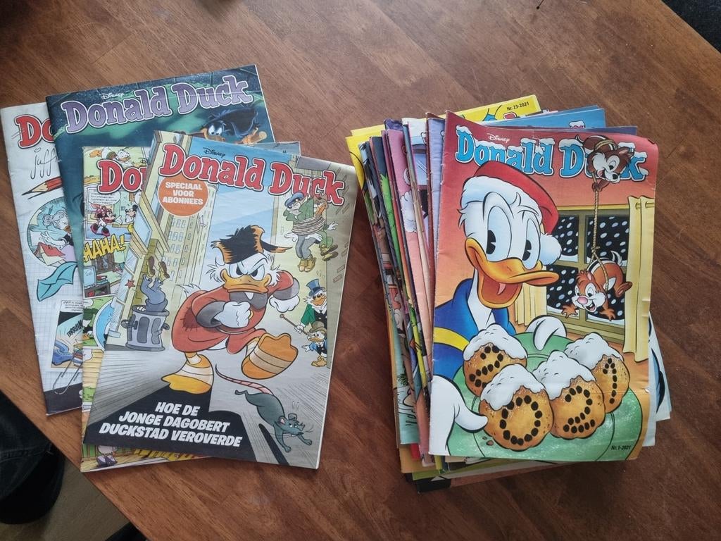 Donald Duck jaargang 2021, Complete serie of reeks, Ophalen, Gelezen