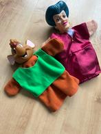 2 poppenkast poppen samen € 3,-, Ophalen, Zo goed als nieuw, Overige typen