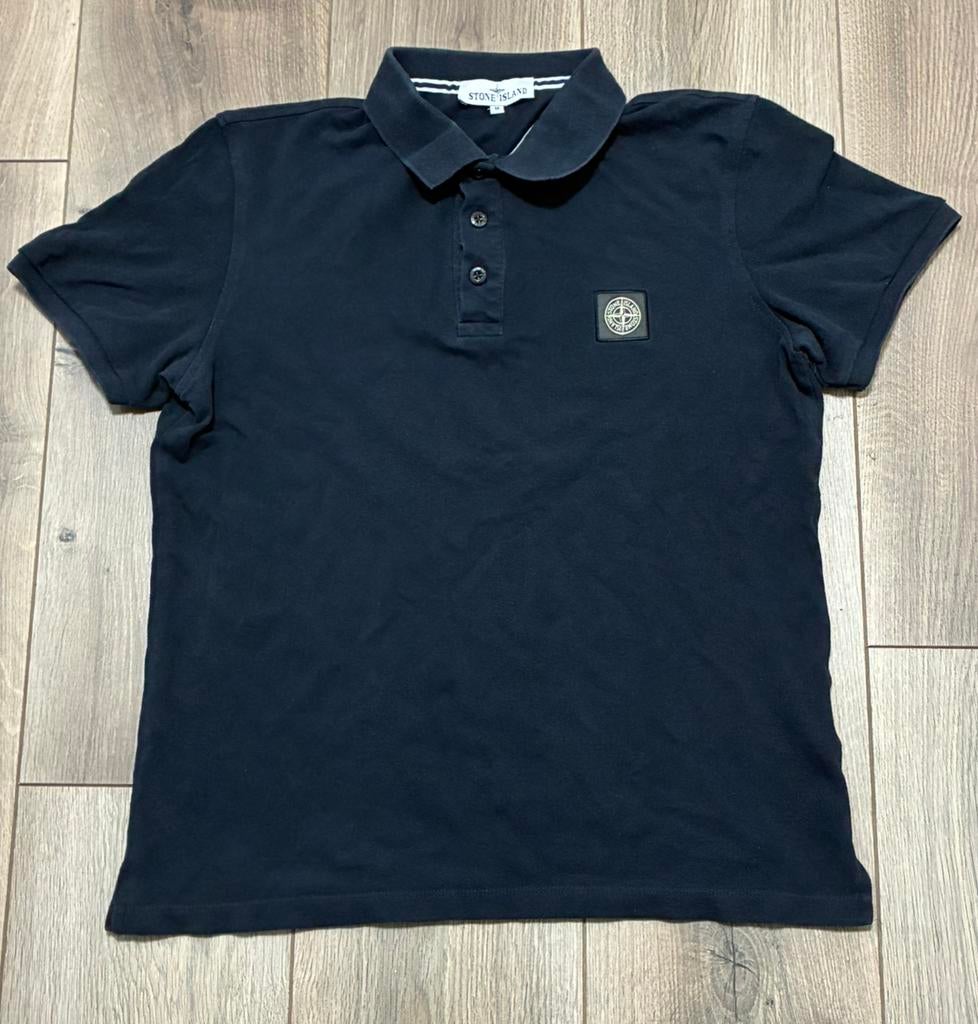Stone Island polo, Kleding | Heren, Ophalen, Zo goed als nieuw, Blauw