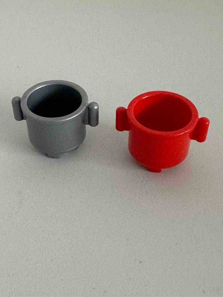 Lego duplo - 2 emmers /potten, Kinderen en Baby's, Speelgoed | Duplo en Lego, Ophalen of Verzenden, Gebruikt, Duplo